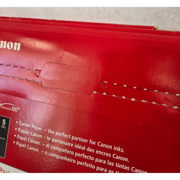 Canon Photo Paper Plus Glossy II PP 301Ink Jet 20 Sheets 8.5X11 Lot of 3 New - Picture 4 of 6